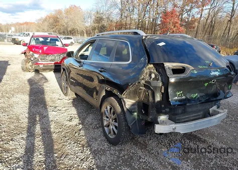 2018 Jeep Cherokee Limited 4X4 z USA, uszkodzony, nr VIN 1C4PJMDX5JD555577